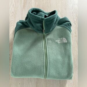 Green North Face Fleece
